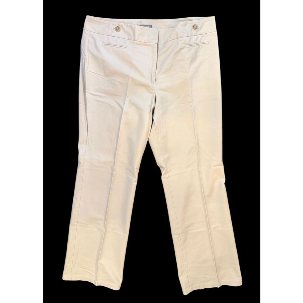 Ann Taylor Signature Fit Women’s Khaki Pants Sz. 14 Work Office Classic Wardrobe